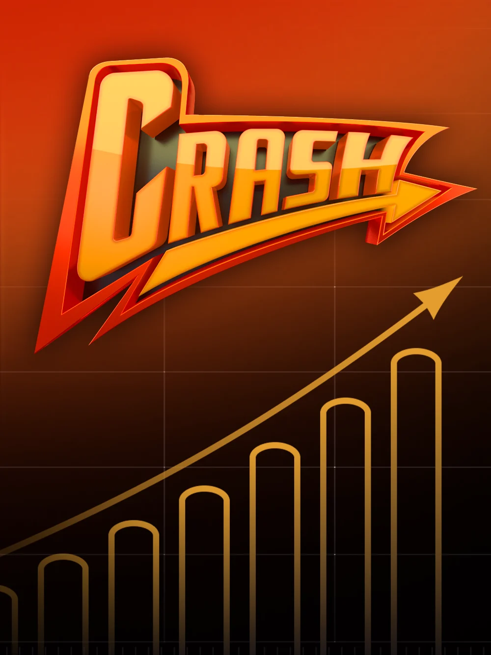 Juego crash con foco en impulso y multiplicadores visuales